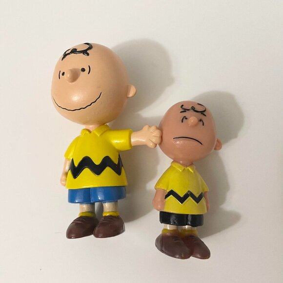 Lot of 7 Peanuts Gang Charlie Brown Figures Snoopy Marcie Franklin Sally - Picture 9 of 13